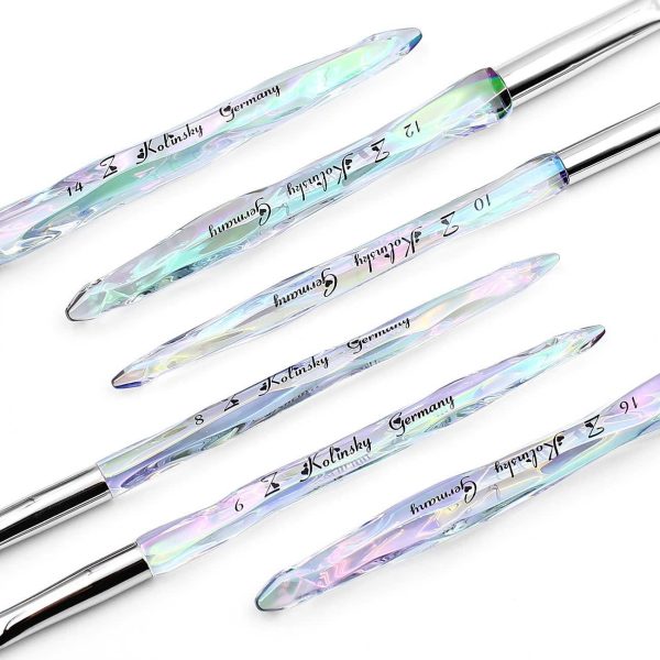 Z Brushes - French – Crystal Handle