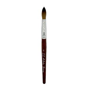 ZZ Brushes – Kolinsky – Wood Handle size14 Jkiocean 6