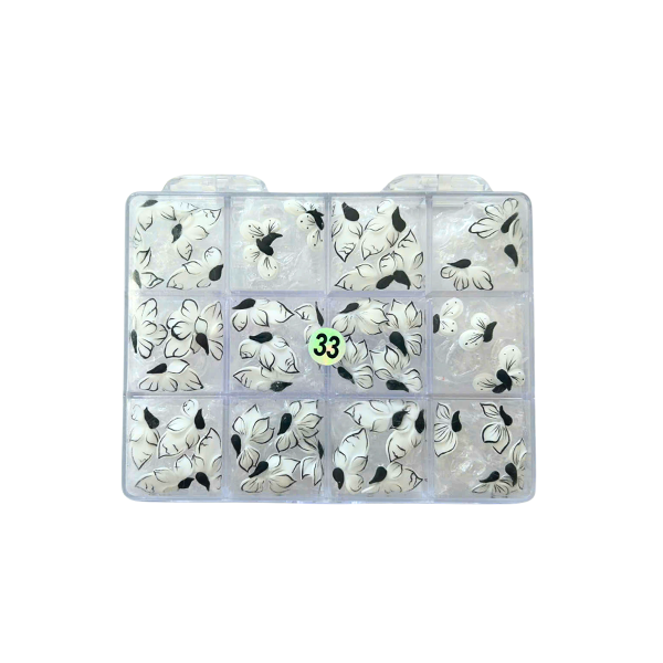 3D butterflies white 1 33 3D butterflies white jkiocean