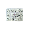 3D butterflies white 4 43 3D butterflies white