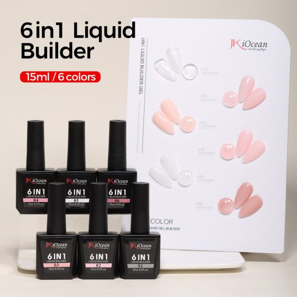 Liquid builder gel