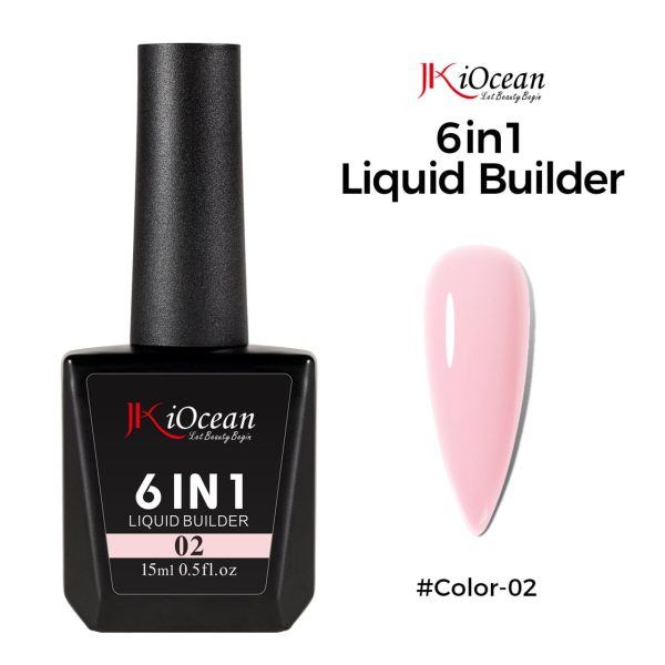 Liquid builder gel