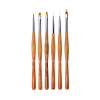 6 pcs for a pack 3 nail-art-brushes-6pcs-for-a-pack