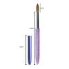 Double Kolinsky Brushes Purple Handle