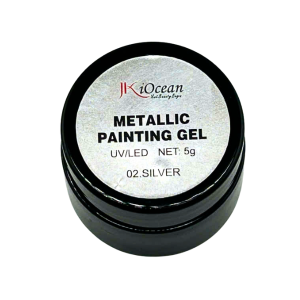 Metallic Painting Gel Silver