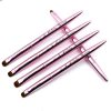Z Brushes - French – Pink Handle 8 Z Brushes - French – Pink Handle