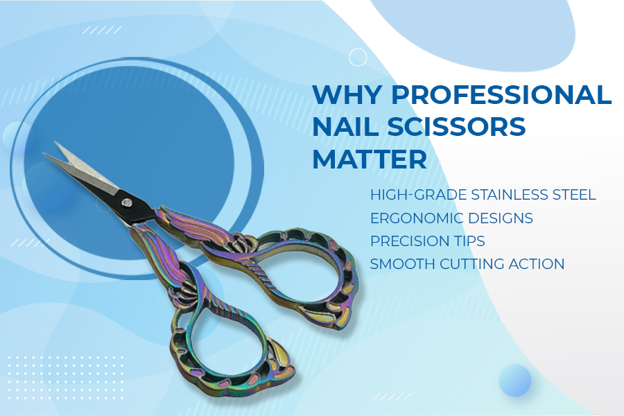 Professional nail scissors​