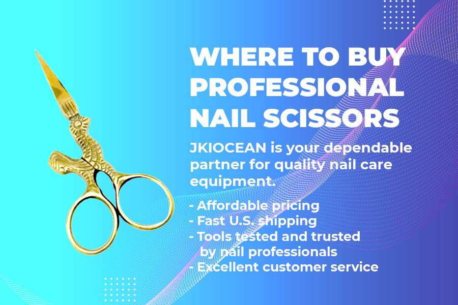 Professional nail scissors​