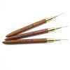 Brown Wooden Handle Liner Brush