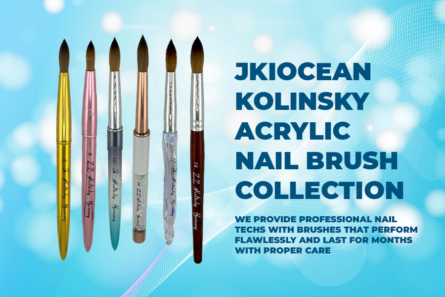 acrylic nail brushes kolinsky