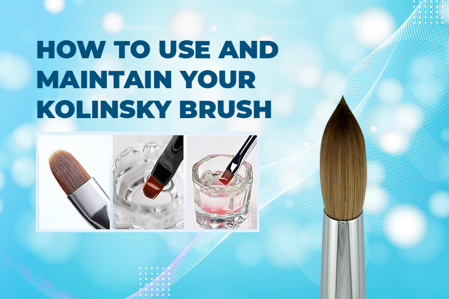 acrylic nail brushes kolinsky