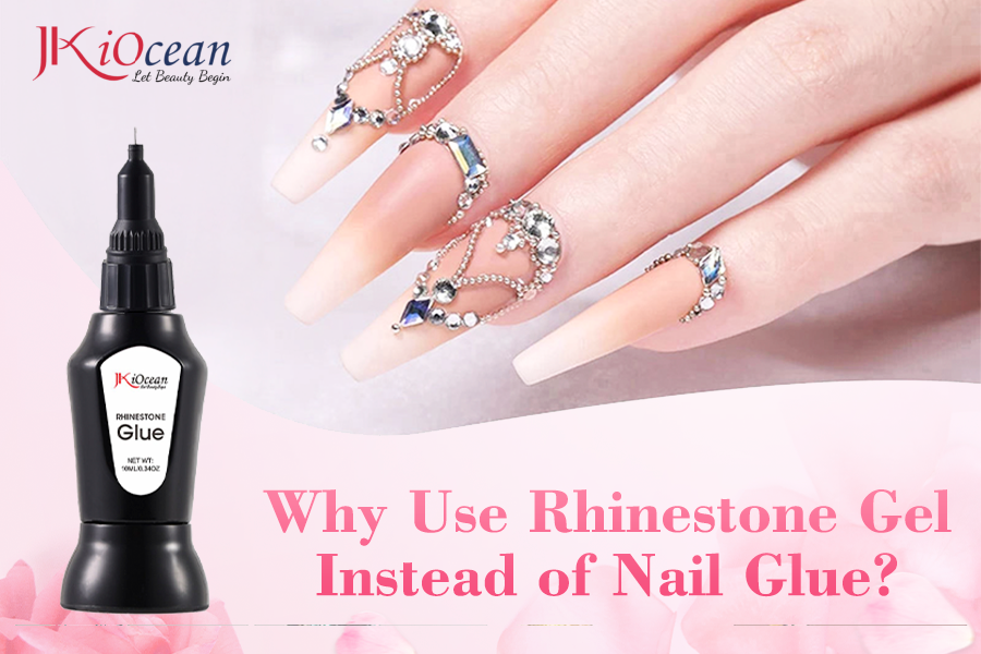 Rhinestone Gel: The Secret to Long-Lasting, Sparkling Nail Art 8 Rhinestone Gel