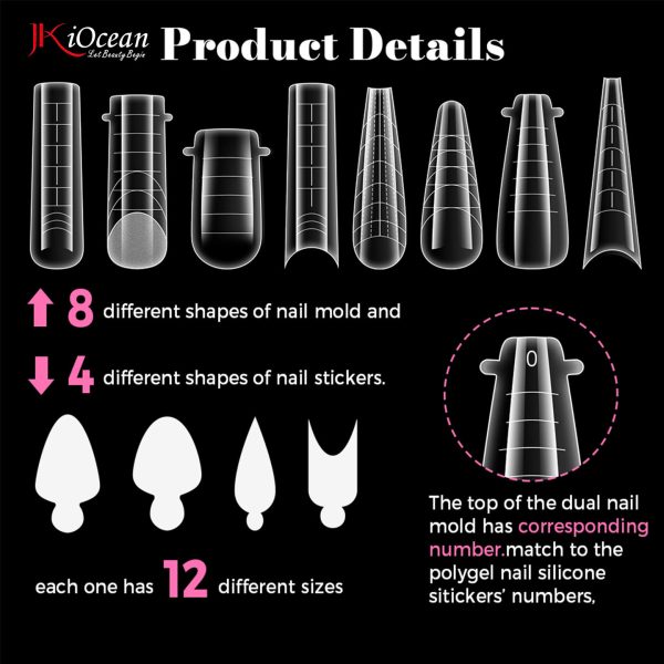 Nail Tips - Nail Form - Clear