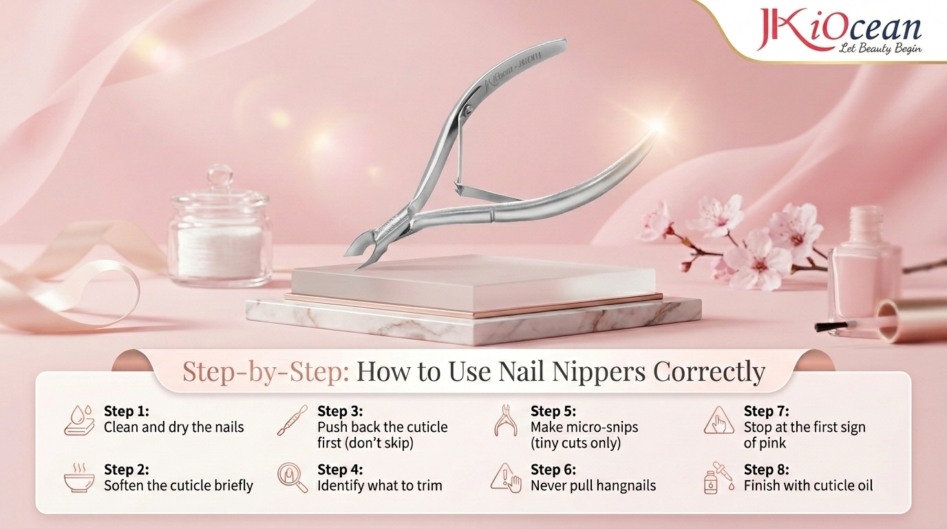 How to Use Nail Nippers