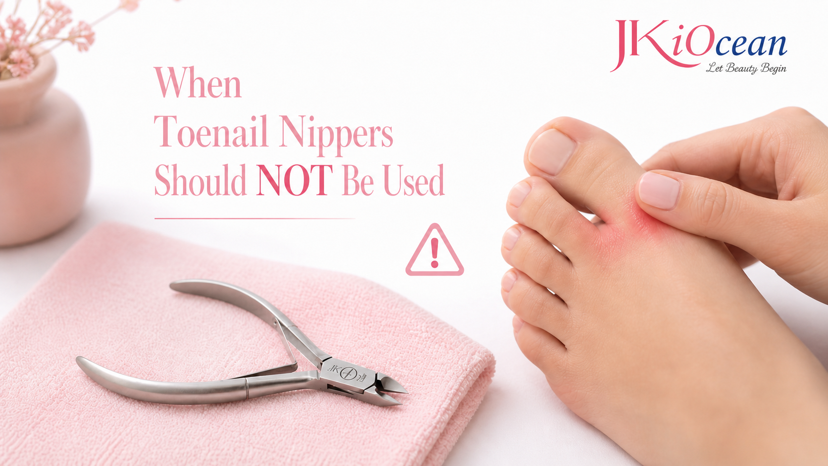toenail nippers are used to
