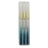 Gradient Blue Handle Liner Brushes Set 3pcs (12-15-20mm)