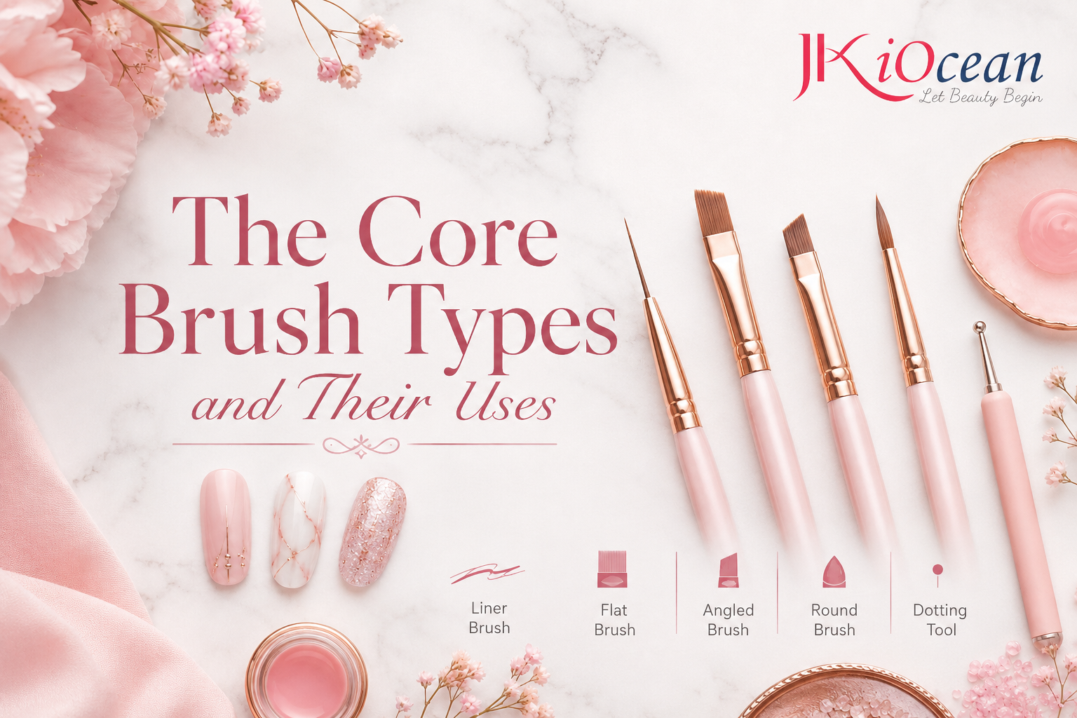Brushes for Nail Art