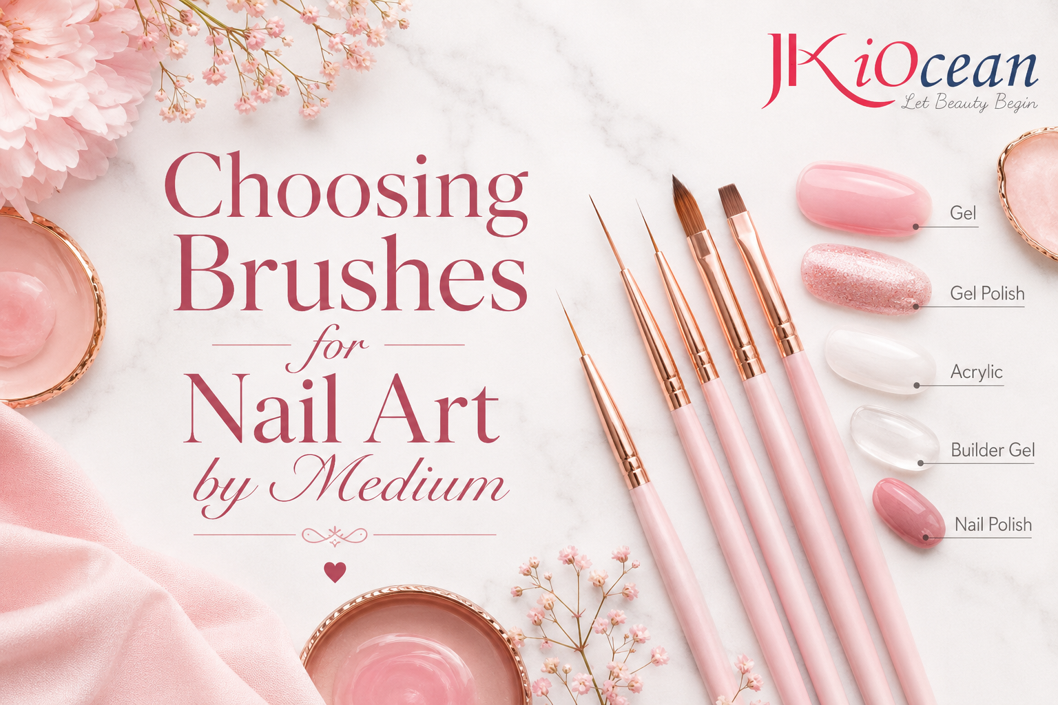 Brushes for Nail Art