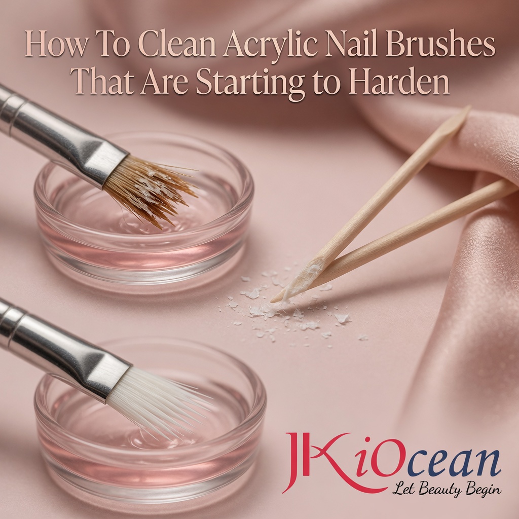 How To Clean Acrylic Nail Brushes