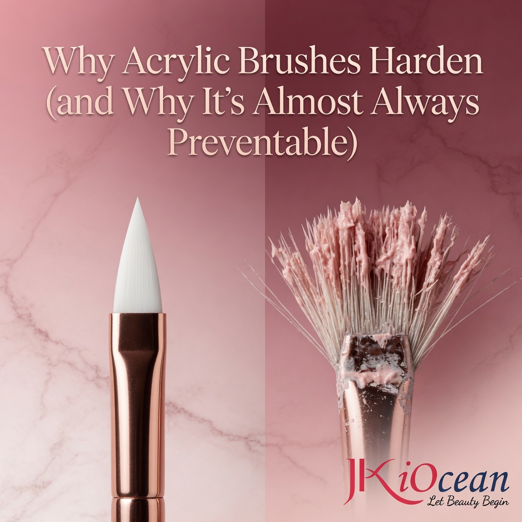 How To Clean Acrylic Nail Brushes