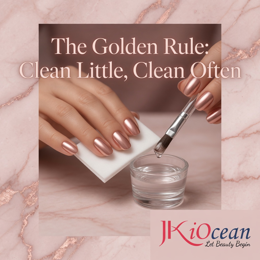 How To Clean Acrylic Nail Brushes