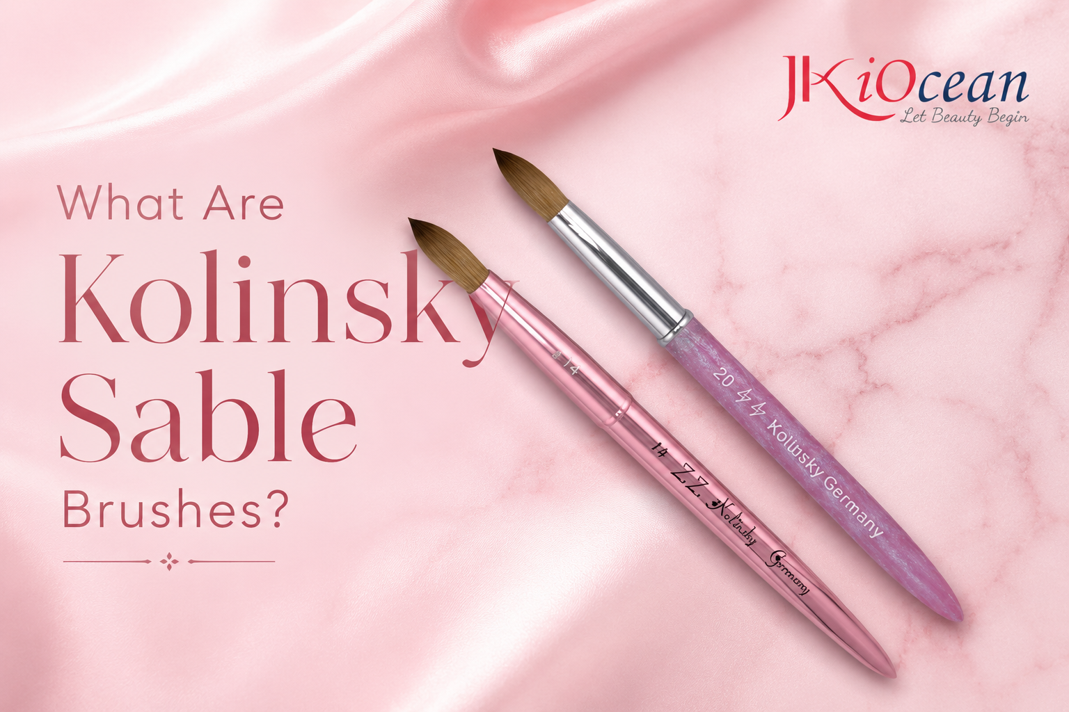 Kolinsky Sable Brushes for Acrylic Nails