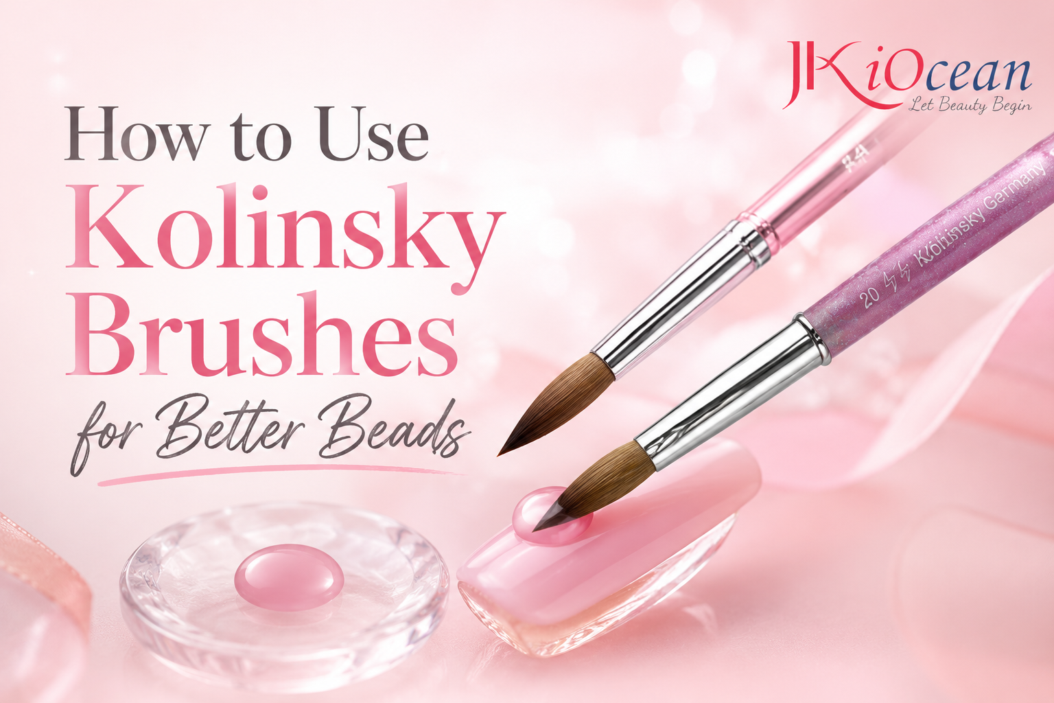Kolinsky Sable Brushes for Acrylic Nails