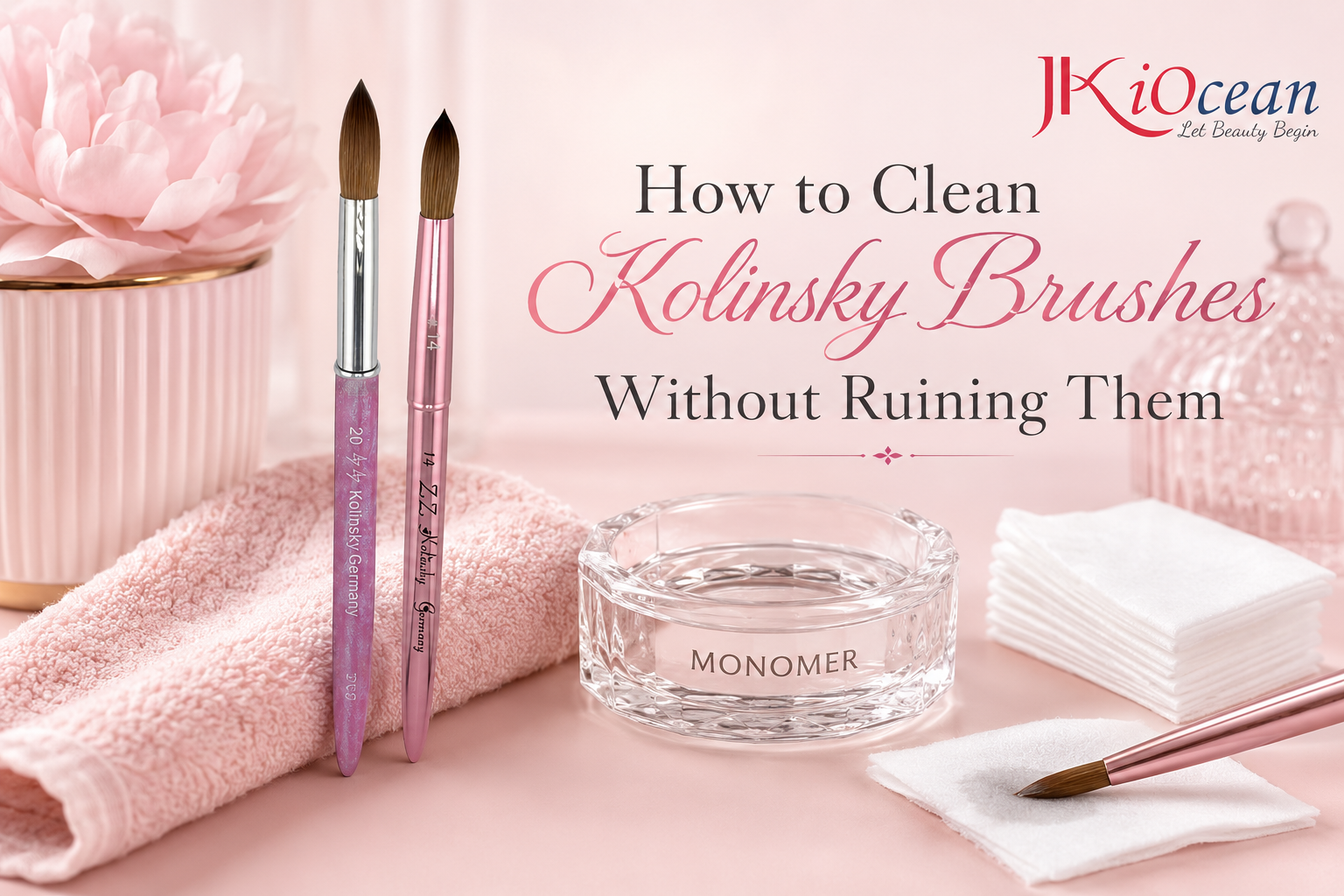 Kolinsky Sable Brushes for Acrylic Nails