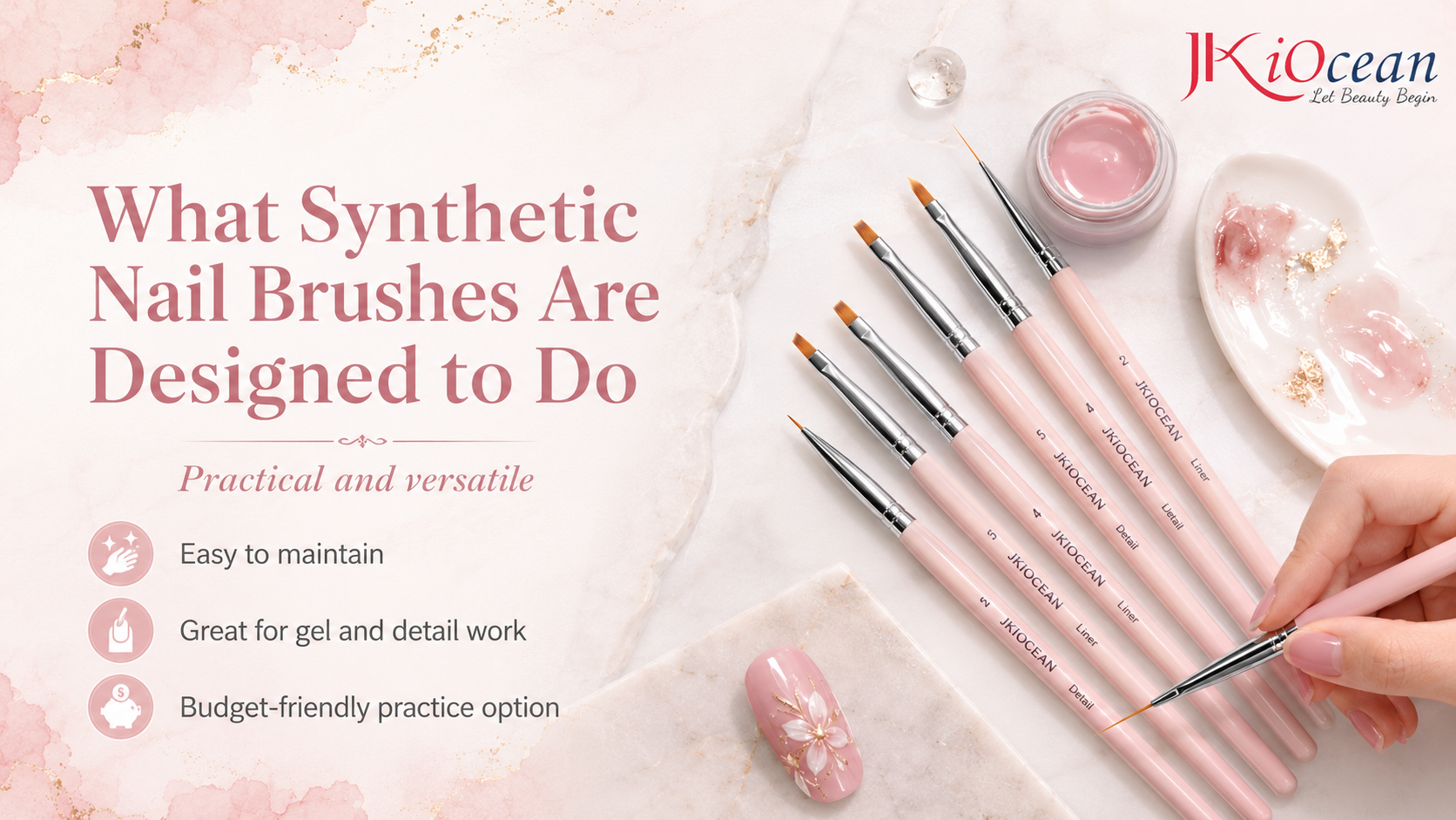 Kolinsky vs Synthetic Nail Brush
