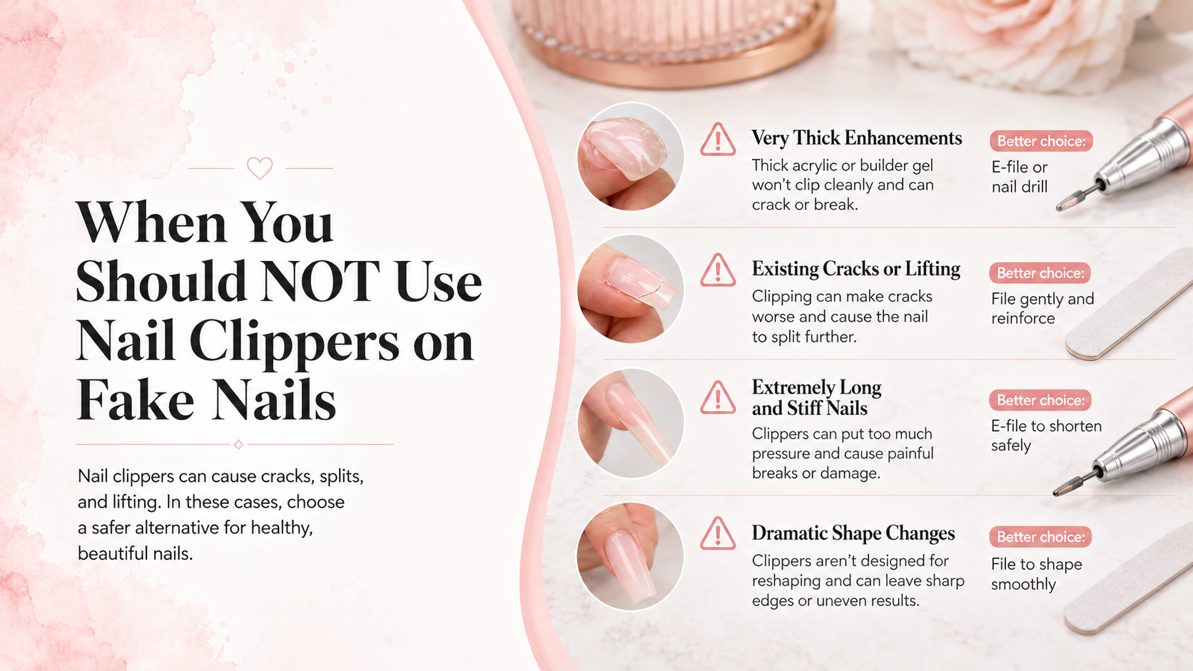 Nail Clippers for Fake Nails