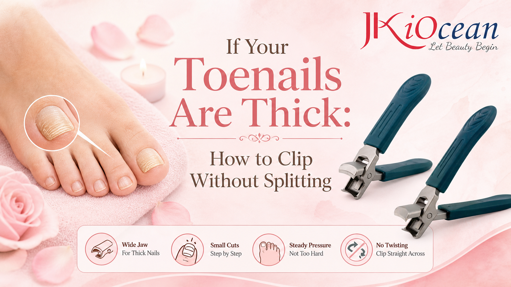 Toenail Clippers for Thick Fungal Nails