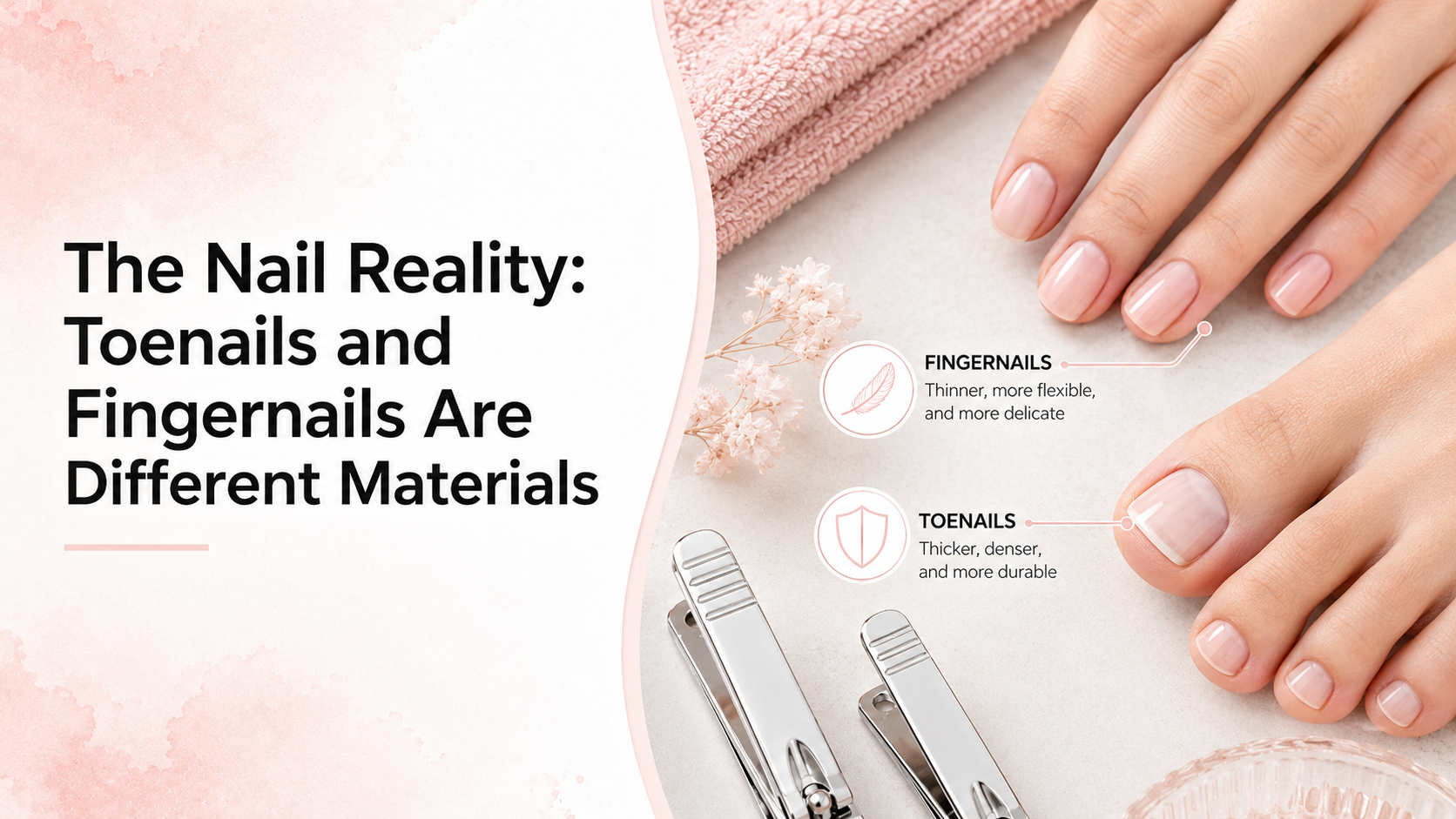 What Is the Difference Between Toenail Clippers and Fingernail Clippers