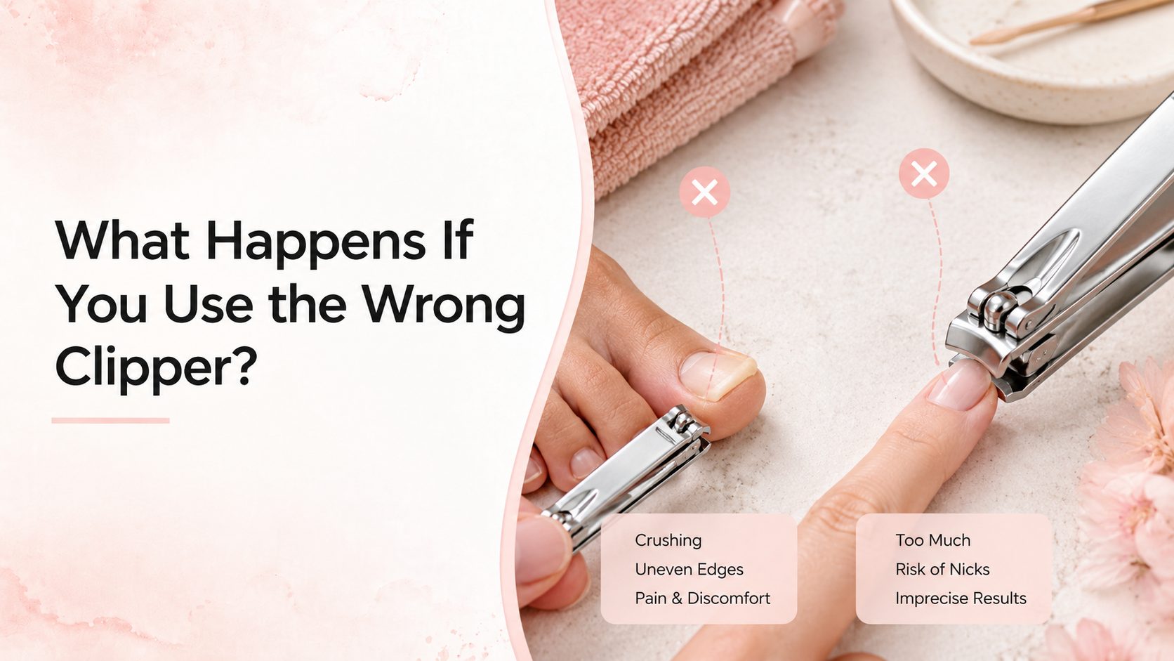 What Is the Difference Between Toenail Clippers and Fingernail Clippers