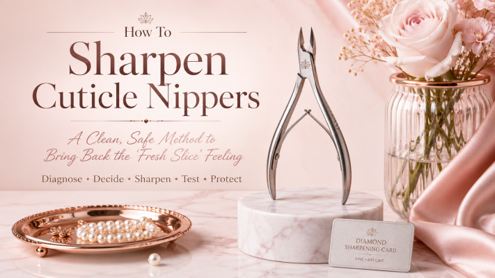 How To Sharpen Cuticle Nippers