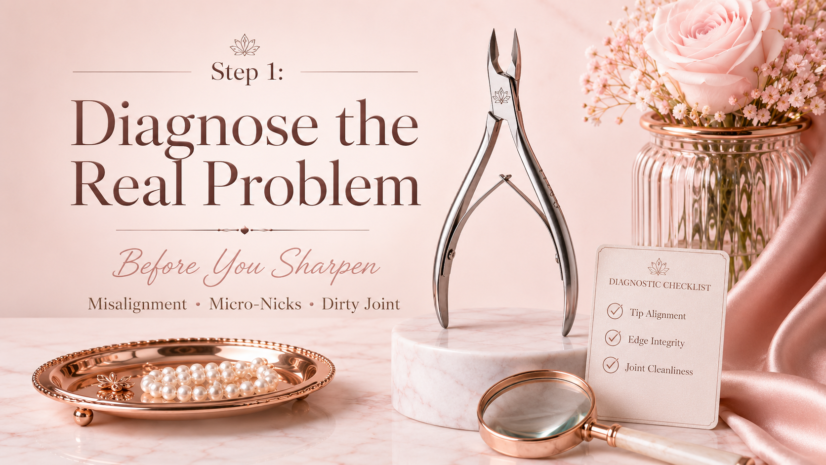 How To Sharpen Cuticle Nippers