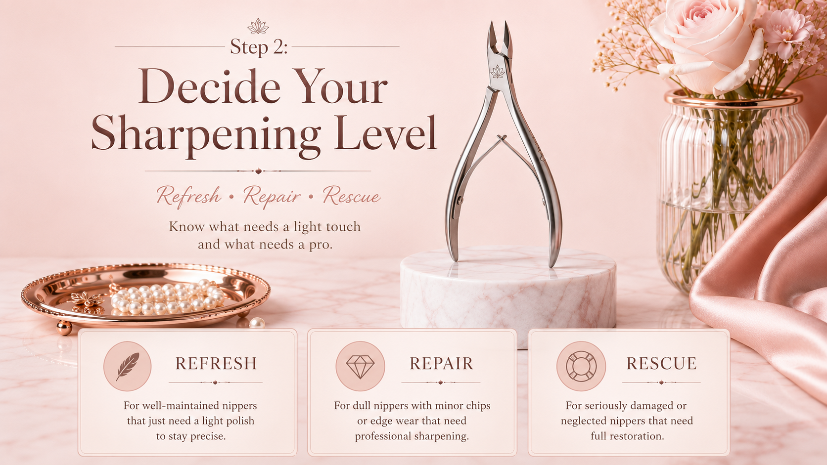 How To Sharpen Cuticle Nippers