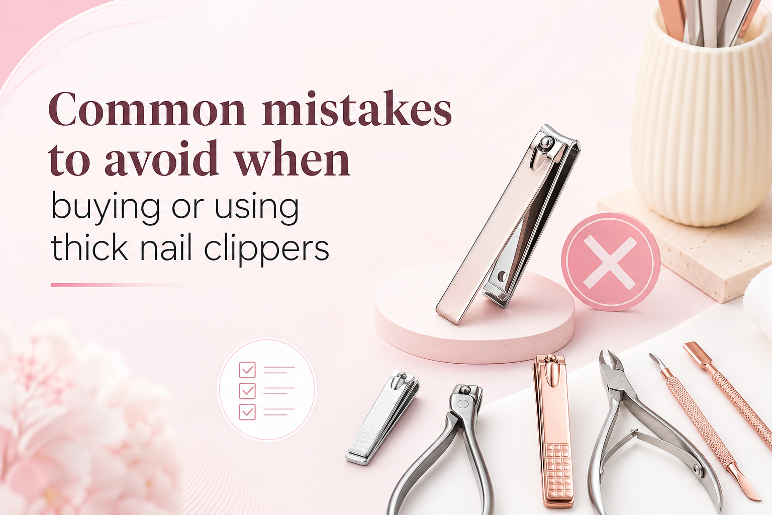 Professional Nail Clippers for Thick Nails