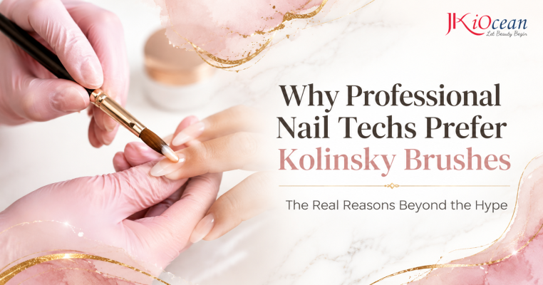 Why Professional Nail Techs Prefer Kolinsky Brushes