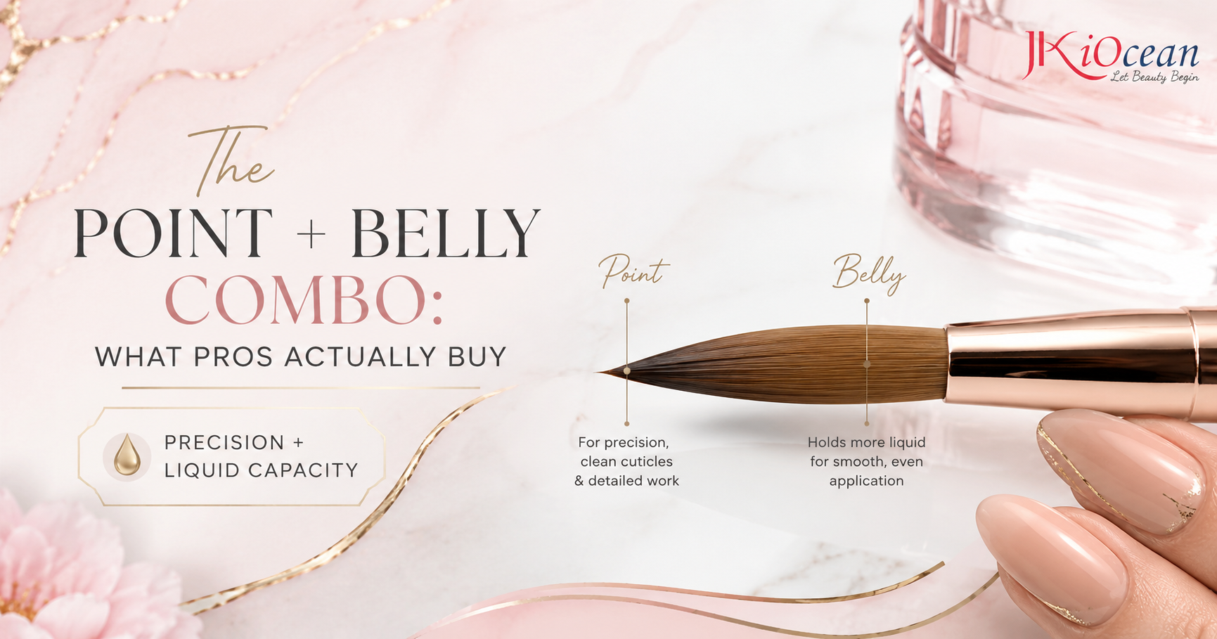 Why Professional Nail Techs Prefer Kolinsky Brushes