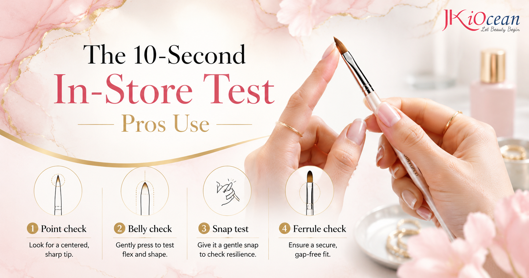 Why Professional Nail Techs Prefer Kolinsky Brushes