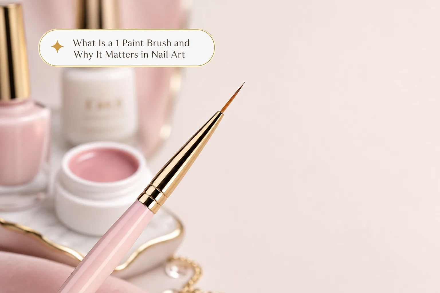 What Is a 1 Paint Brush and Why It Matters in Nail Art