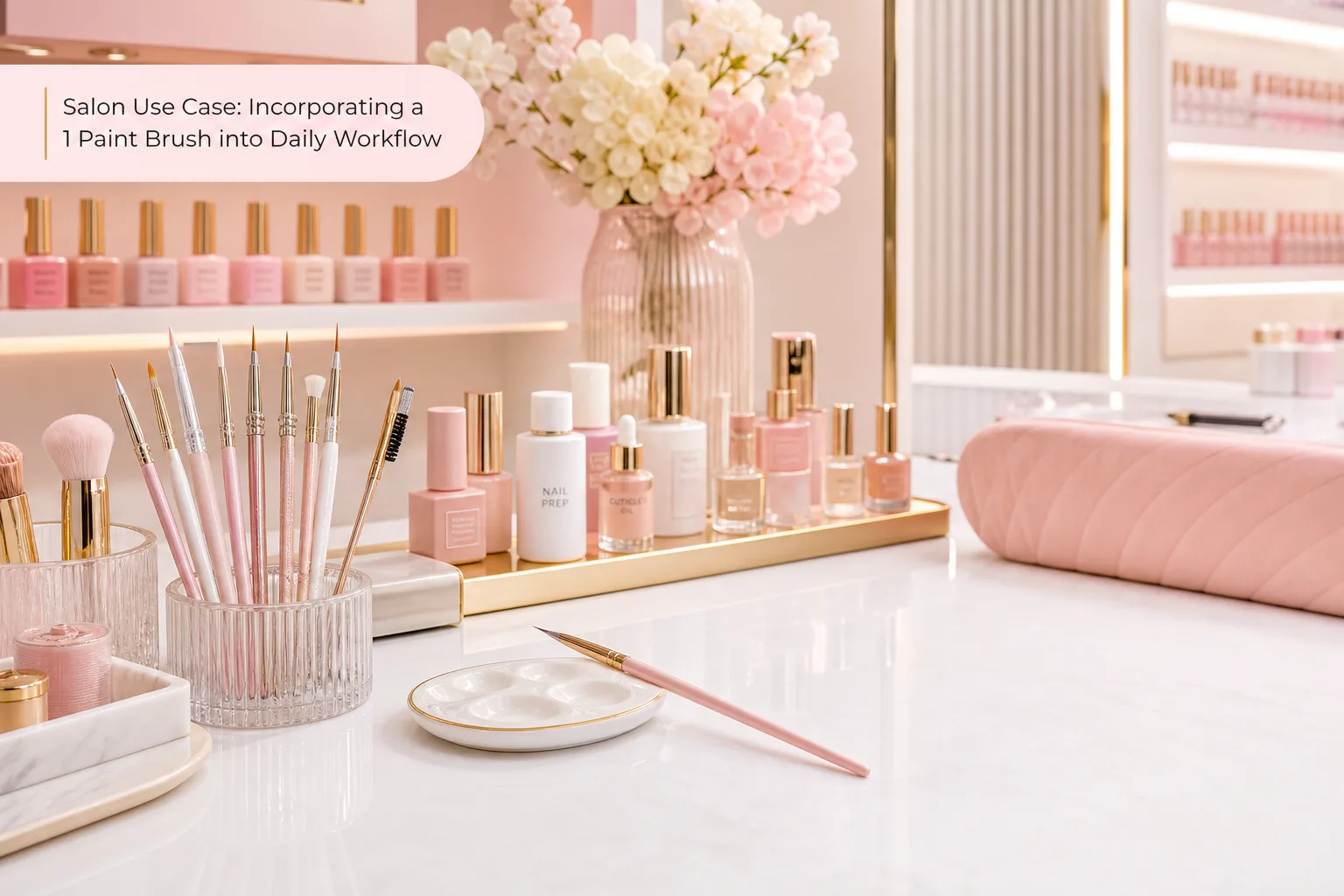 Salon Use Case: Incorporating a 1 Paint Brush into Daily Workflow
