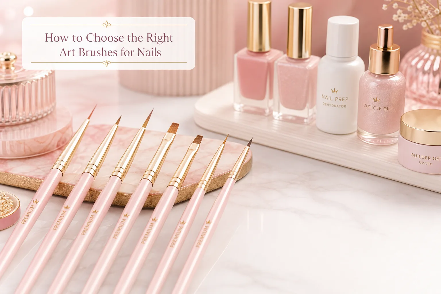 How to Choose the Right Art Brushes for Nails