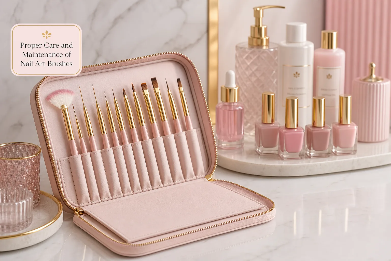 Proper Care and Maintenance of Nail Art Brushes