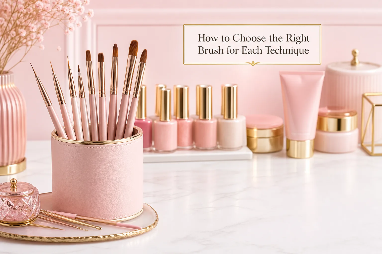 How to Choose the Right Brush for Each Technique