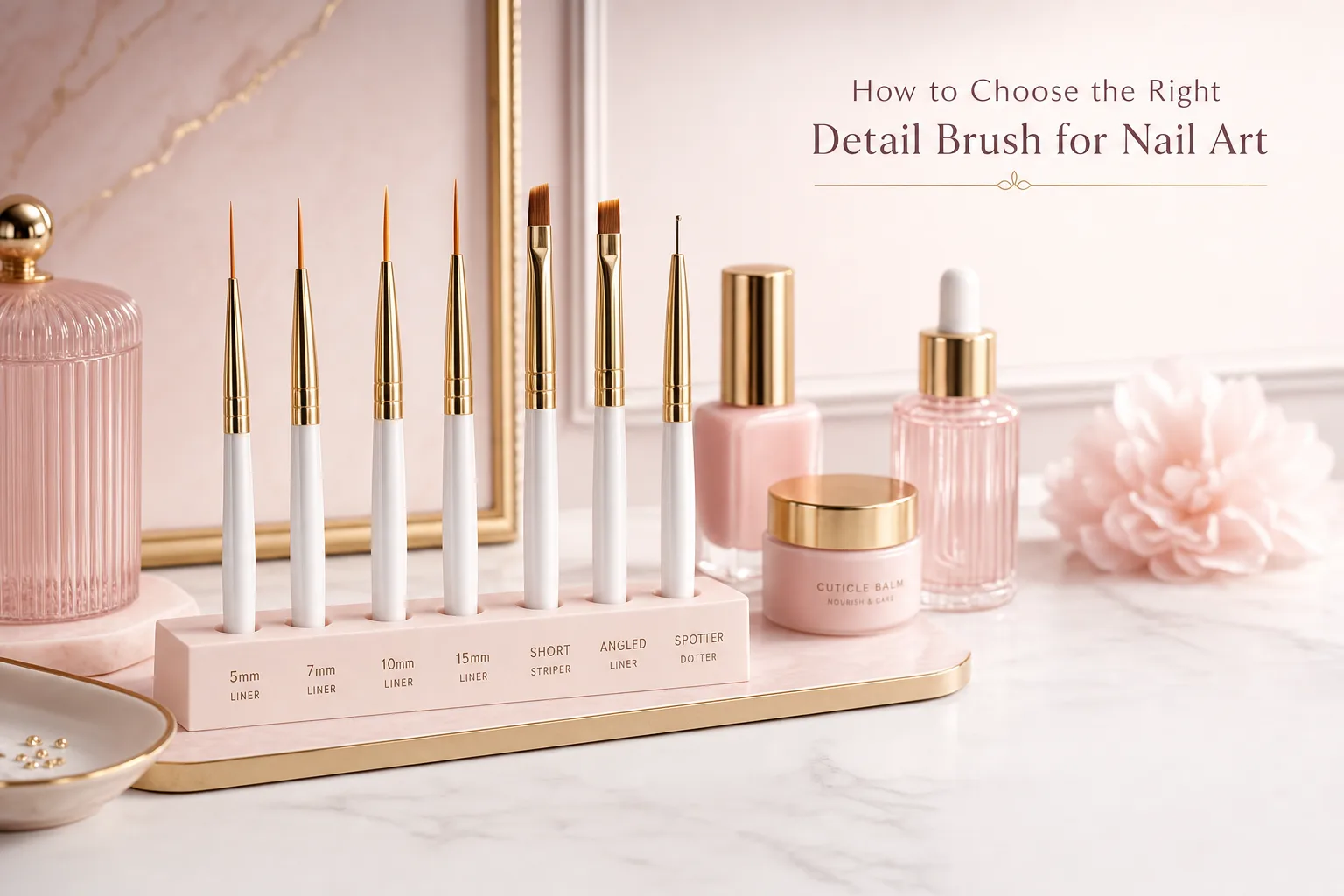 How to Choose the Right Detail Brush for Nail Art