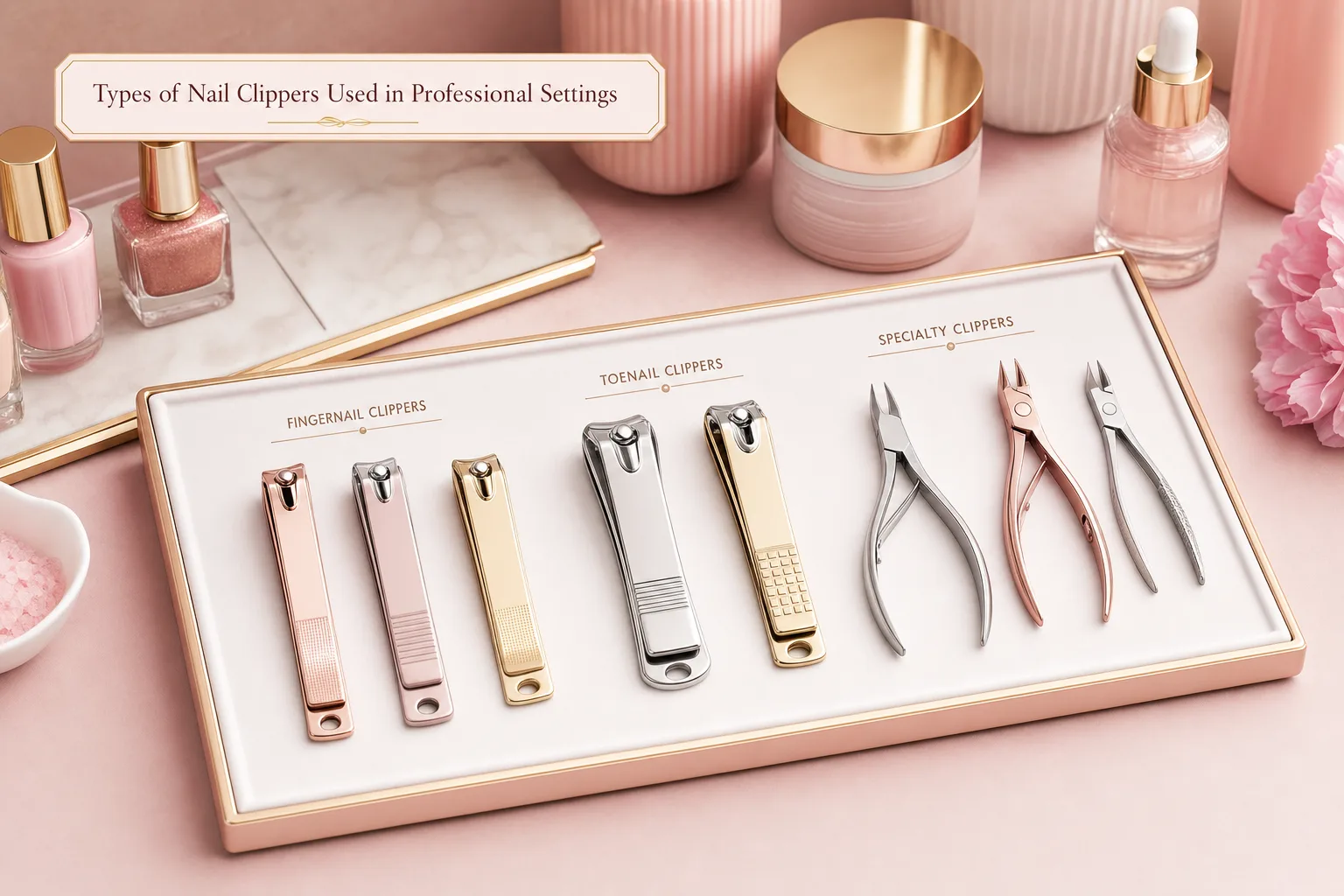 Types of Nail Clippers Used in Professional Settings
