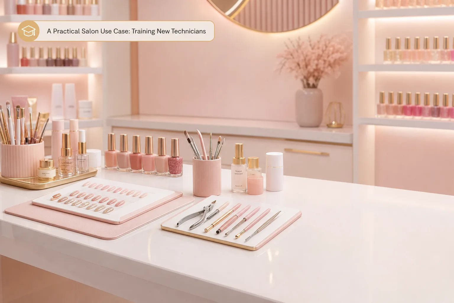 A Practical Salon Use Case: Training New Technicians