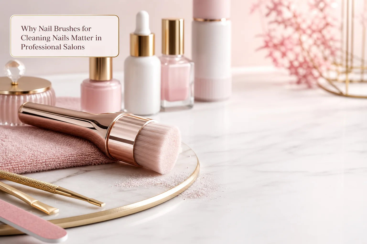 Why Nail Brushes for Cleaning Nails Matter in Professional Salons