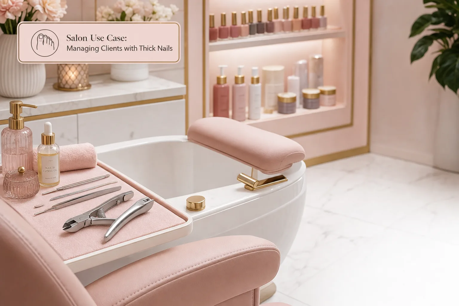 Salon Use Case: Managing Clients with Thick Nails